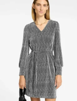 Kvinnor Selected Klänningar|SLFANITA AGNETHE LS SHORT DRESS - Korta klänningar