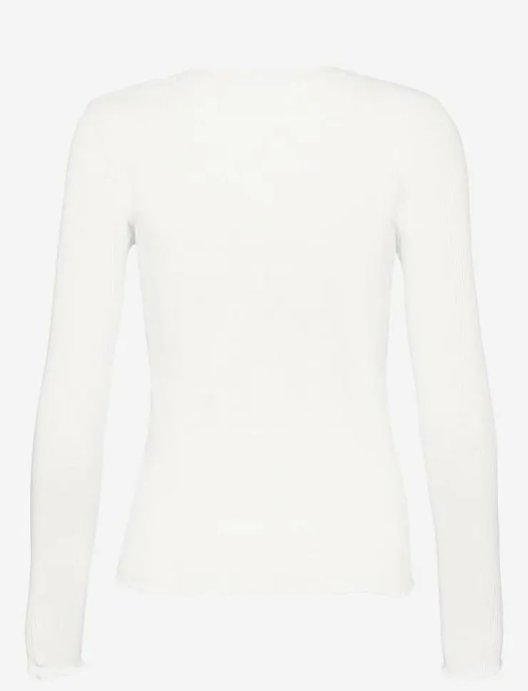 Selected SLFANNA LS CREW NECK TEE S NOOS - Långärmade toppar|Kvinnor Kläder