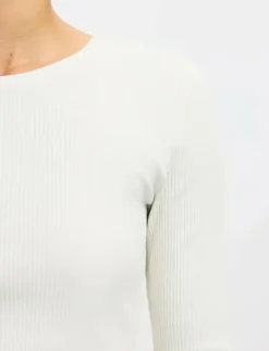 Selected SLFANNA LS CREW NECK TEE S NOOS - Långärmade toppar|Kvinnor Kläder