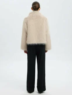 Kvinnor Selected Jackor & Kappor|SLFBREA JACKET #S - Fuskpäls