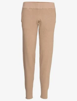Kvinnor Selected Mjukisbyxor|SLFBRINLEY MW KNIT PANT B - Sweatpants