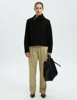 Kvinnor Selected Jackor & Kappor|SLFDARLA LS KNIT JACKET - Ulljackor