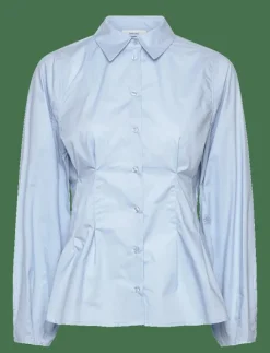 Selected SLFDELIA LS FITTED SHIRT EX - Långärmade|Kvinnor Blusar & Skjortor