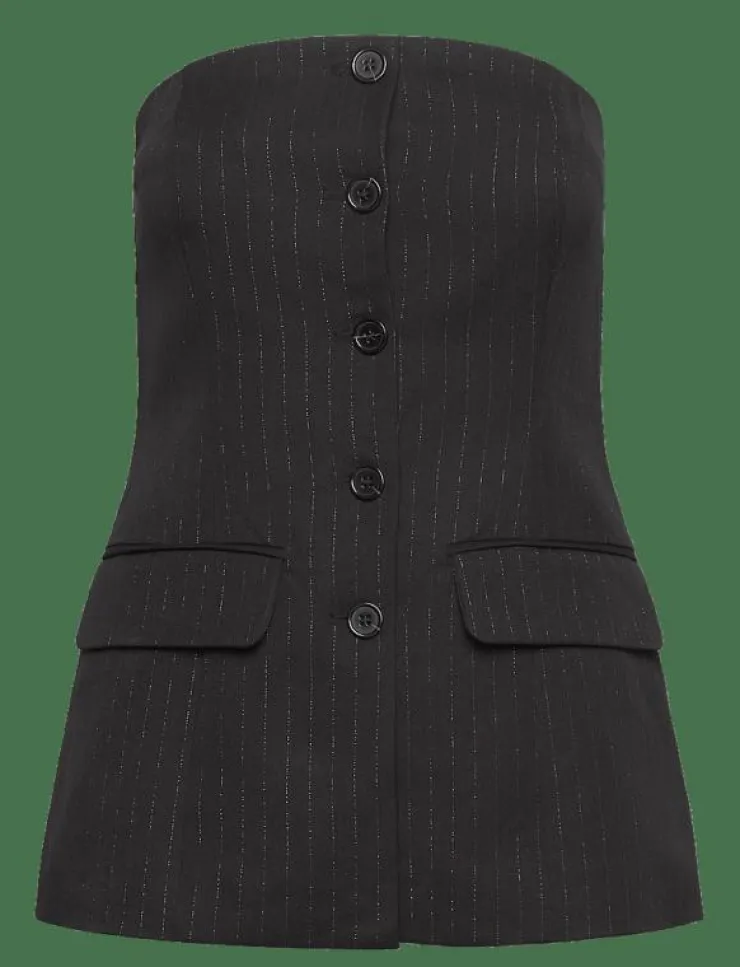 Selected SLFELI BUSTIER TOP - Ärmlösa blusar|Kvinnor Kavajer