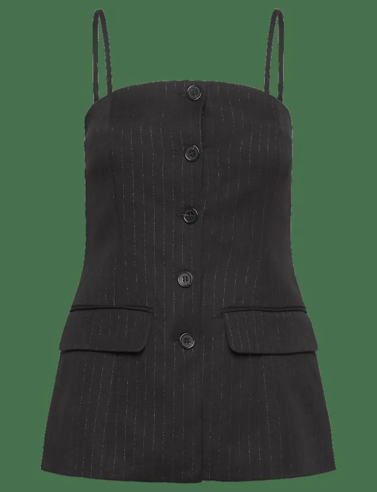 Selected SLFELI BUSTIER TOP - Ärmlösa blusar|Kvinnor Kavajer
