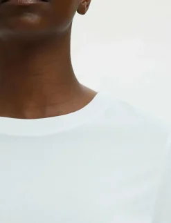 Kvinnor Selected Kläder|Plus Size & Curvy|SLFESSENTIAL LS O-NECK TEE NOOS - Långärmade toppar