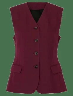Selected SLFFEDORA VEST - Vadderade västar|Kvinnor Västar