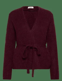 Selected SLFGABELLA LS KNIT BELT CARDIGAN - Koftor|Kvinnor Plus Size & Curvy|Stickat