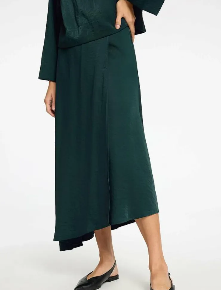Kvinnor Selected Kjolar|SLFJEAN MW ASYMETRIC ANKLE SKIRT B - Maxikjolar