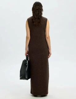 Kvinnor Selected Västar|SLFLELOU SL KNIT CARDIGAN DRESS - Stickade västar