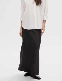 Selected SLFLENA HW ANKLE SKIRT NOOS - Maxikjolar|Kvinnor Kjolar