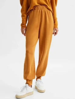 Selected SLFLORA MW SWEAT PANT B - Sweatpants|Kvinnor Mjukisbyxor