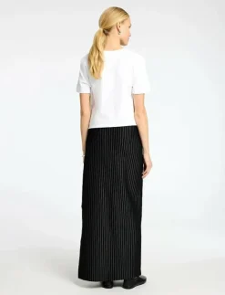 Selected SLFPENNIE HW ANKLE SKIRT - Maxikjolar|Kvinnor Plus Size & Curvy|Kjolar