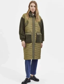 Kvinnor Selected Jackor & Kappor|SLFPOLLY COAT W - Quiltade jackor