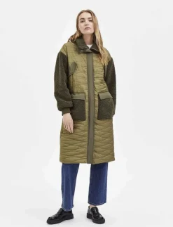Kvinnor Selected Jackor & Kappor|SLFPOLLY COAT W - Quiltade jackor
