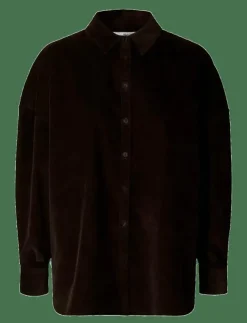 Kvinnor Selected Overshirts|SLFRUNA CORDUROY SHIRT - Overshirts