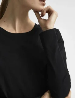 Selected SLFSTANDARD LS TEE NOOS - Långärmade toppar|Kvinnor Kläder