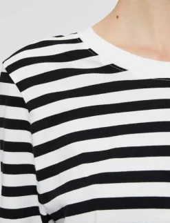 Kvinnor Selected Kläder|T-Shirts & Toppar|SLFSTANDARD LS TEE STR NOOS - Långärmade toppar