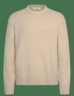 Selected Stickat|SLHALEX LS KNIT RELAXED CREW NECK NOOS - Rundhalsad