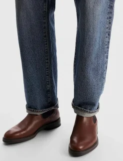 Selected SLHBLAKE LEATHER CHELSEAOOT - Chelsea boots| Chelsea Boots