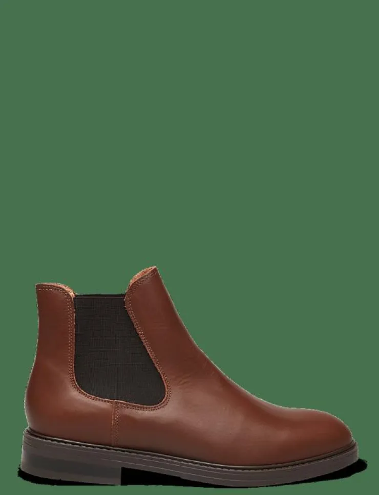 Selected SLHBLAKE LEATHER CHELSEAOOT - Chelsea boots| Chelsea Boots