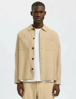 Selected Overshirts|SLH-BRODY SUN OVERSHIRT LS NOOS - Jackor & rockar