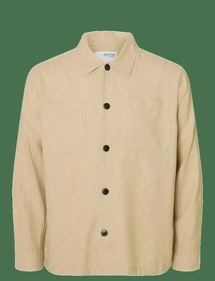 Selected Overshirts|SLH-BRODY SUN OVERSHIRT LS NOOS - Jackor & rockar