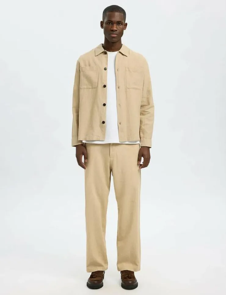 Selected Overshirts|SLH-BRODY SUN OVERSHIRT LS NOOS - Jackor & rockar