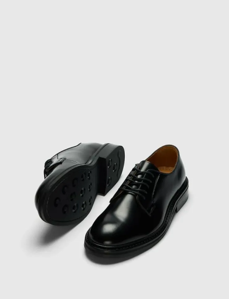 Selected SLHCARTER LEATHER BLUCHER SHOE - Snörskor| Finskor