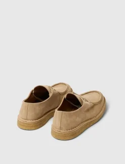 Selected Finskor|SLHCHRISTIAN SUEDE WEDGE MOC-TOE SHOE - Moc toe skor