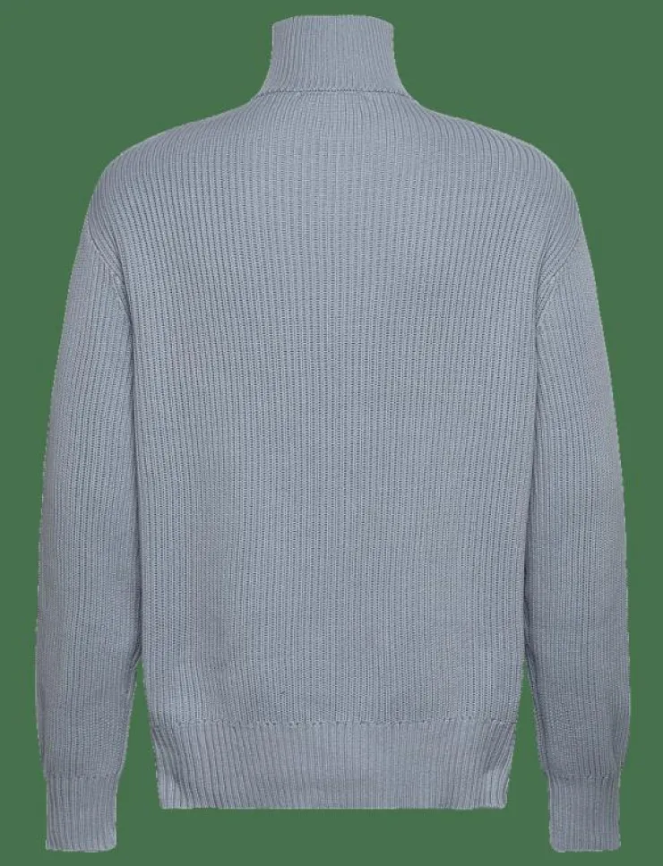 Selected SLHDRY LS KNIT RELAXED HALF ZIP - Stickat| Stickat