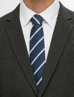 Selected Slipsar & Accessoarer|SLHLANE STRIPE TIE NOOS - Slipsar