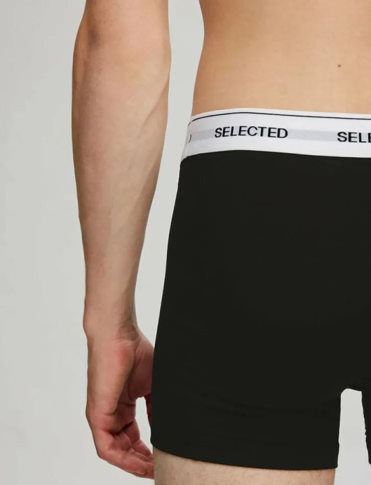 Selected Kalsonger|SLHLIAM 3-PACK TRUNK NOOS - Boxershorts