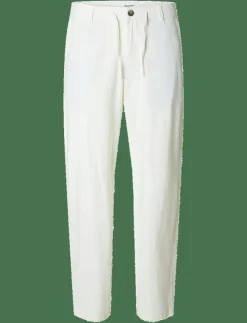 Selected SLH220-LOOSE BRODY LINEN BLD PANT NOOS - Linnebyxor| Kläder|Byxor