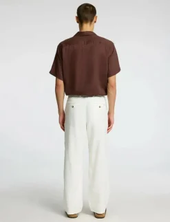 Selected SLH220-LOOSE BRODY LINEN BLD PANT NOOS - Linnebyxor| Kläder|Byxor