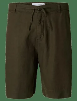 Selected Shorts|SLHLOOSE-MAGNUS SUN STRING SHORTS - Linneshorts