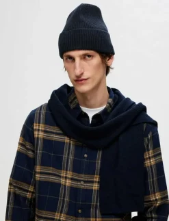 Selected SLHMASON MERINO WOOL BEANIE NOOS - Mössor| Mössor & Hattar