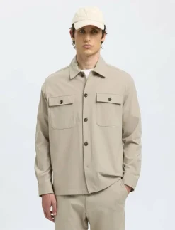 Selected SLHREG LORENT BI-STRETCH OVERSHIRT NOOS - Jackor & rockar| Overshirts