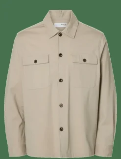 Selected SLHREG LORENT BI-STRETCH OVERSHIRT NOOS - Jackor & rockar| Overshirts