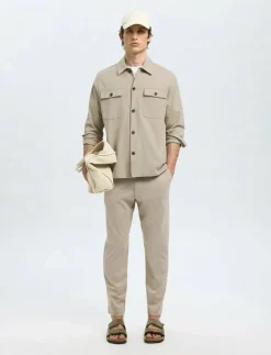 Selected SLHREG LORENT BI-STRETCH OVERSHIRT NOOS - Jackor & rockar| Overshirts
