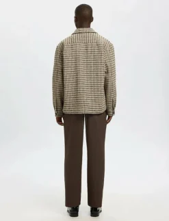 Selected Overshirts|SLHREGARI WOOL BLEND NF UNDYED OVERSHIRT - Jackor & rockar