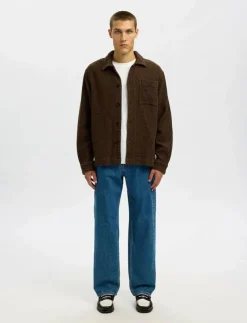 Selected Overshirts|SLHREGFRED STRUCTURED OVERSHIRT - Jackor & rockar