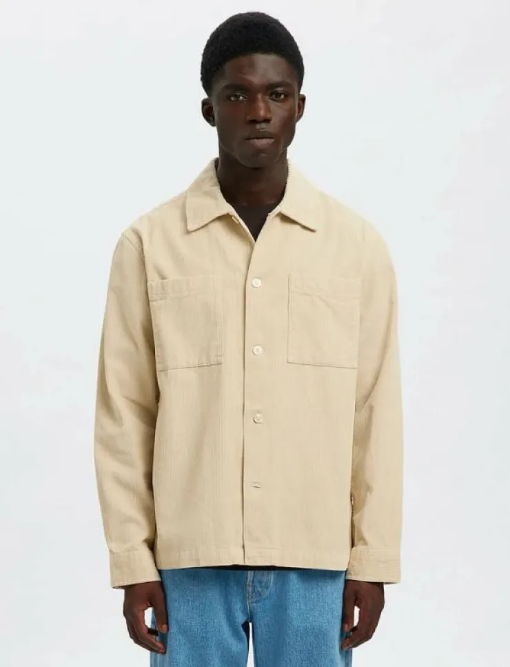 Selected Overshirts|SLHREGTATE CORD OVERSHIRT - Jackor & rockar