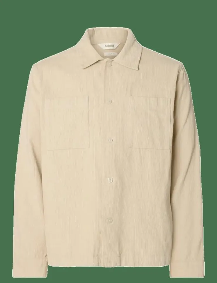 Selected Overshirts|SLHREGTATE CORD OVERSHIRT - Jackor & rockar