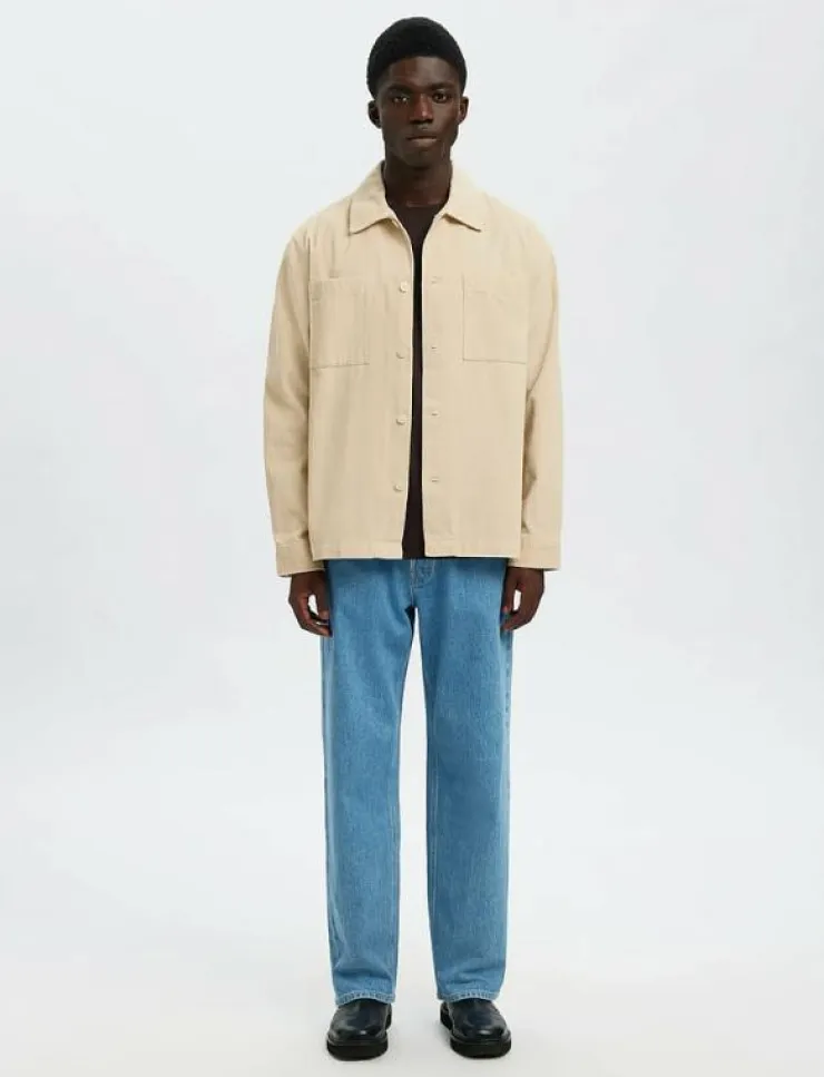 Selected Overshirts|SLHREGTATE CORD OVERSHIRT - Jackor & rockar
