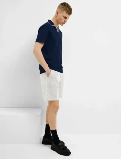 Selected Shorts|SLHREGULAR-KARL SEERSUCKER SHORTS NOOS - Casual shorts