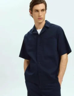 Selected SLHRELAXED JONAS SS SHIRT RESORT EX - Kortärmade| Skjortor