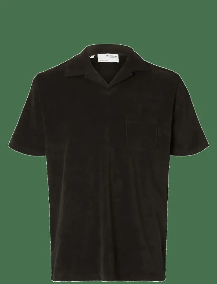 Selected SLHRELAX-TERRY SS RESORT POLO EX - Kortärmade pikéer| Pikéer