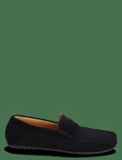 Selected Sommarskor|Loafers|SLHSERGIO SUEDE PENNY DRIVING SHOE - Loafers