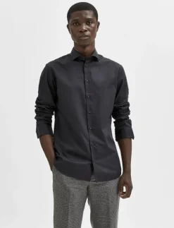 Selected SLHSLIMETHAN SHIRT LS CUT AWAY - Business skjortor| Skjortor
